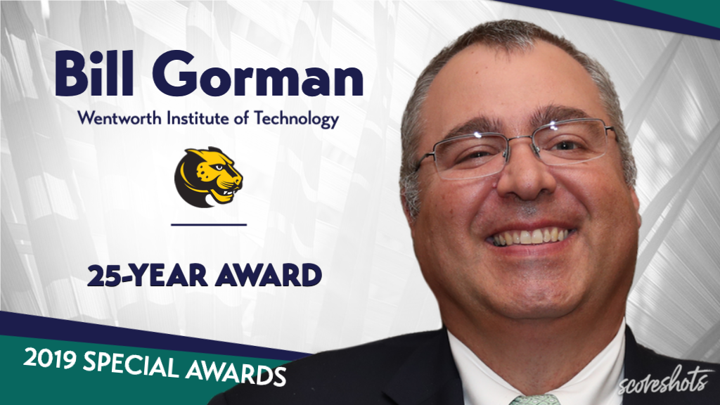 2019 Special Awards Salute: Bill Gorman (Wentworth), CoSIDA 25-Year Award